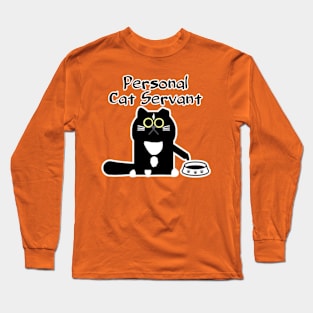 Personal Cat Servant Long Sleeve T-Shirt